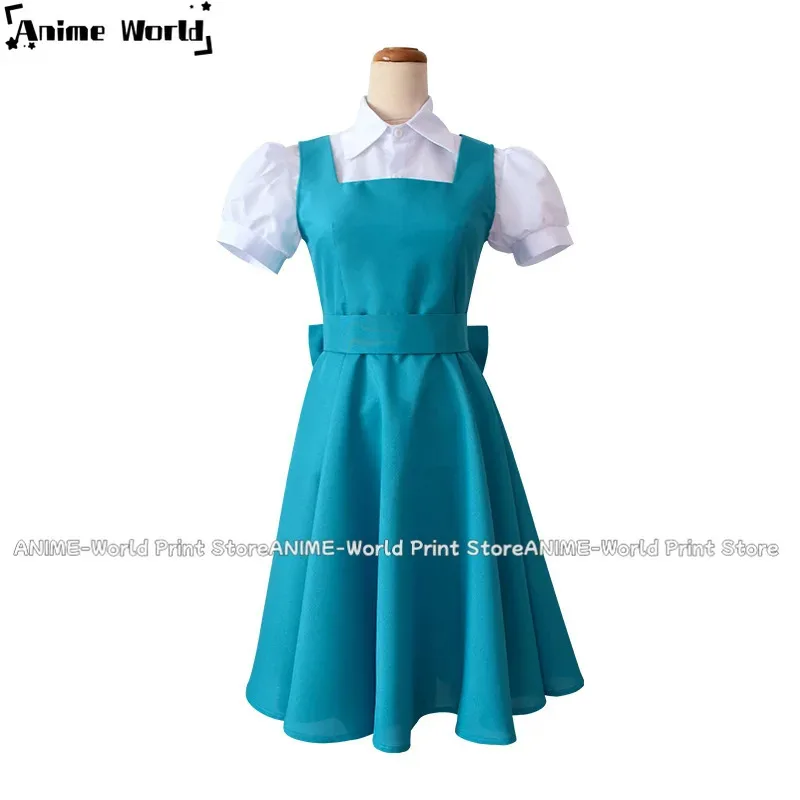 

New《Custom Size》Anime Tendou Akane Cosplay Costume Blue Dress Uniform Women Girls Outfit Halloween Carnival Costumes BJHFR2025
