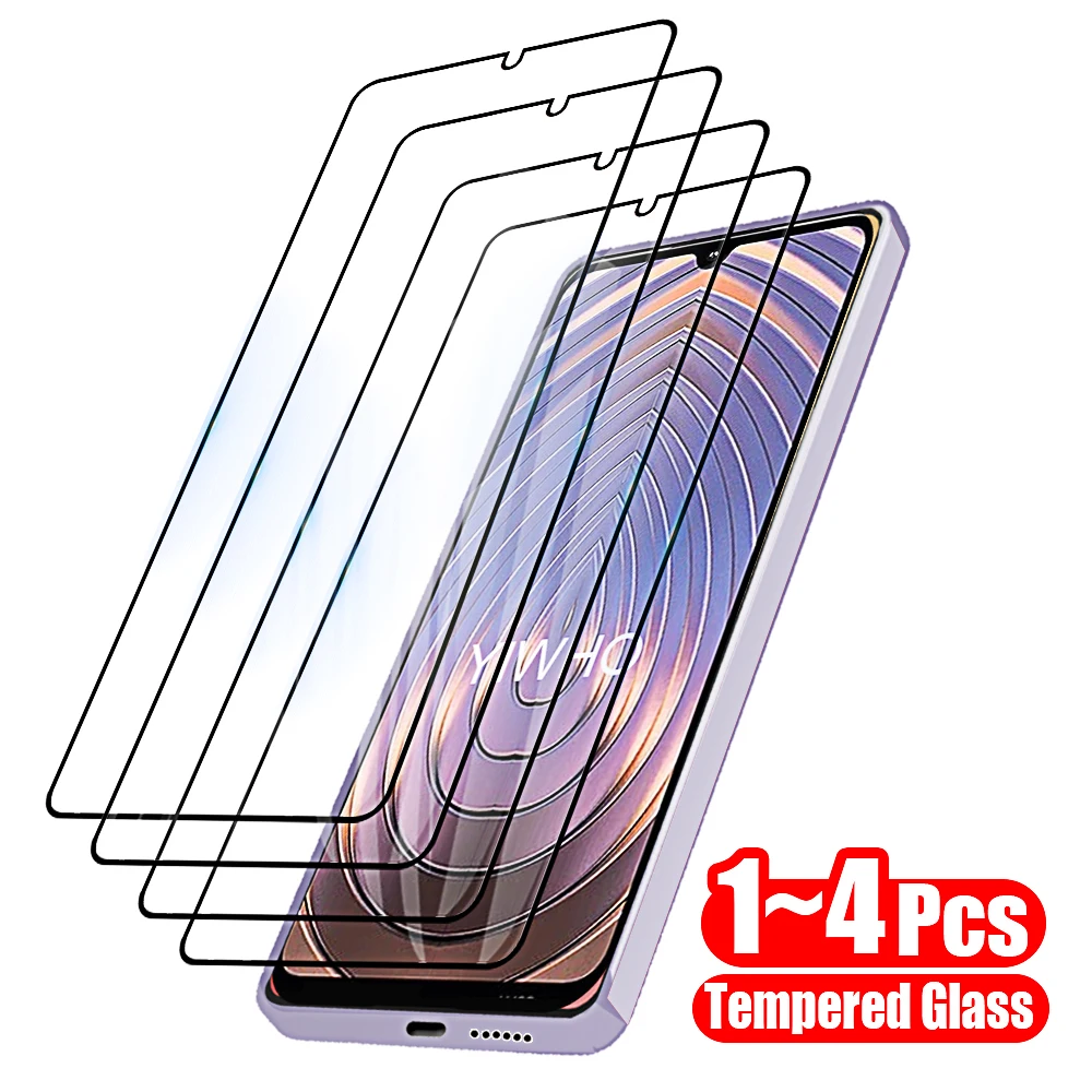 1-4pcs Protective Glass for Redmi A4 A3 A2 A1+ Plus Screen Protectors Tempered Glass Full Cover Film on Red Mi A 4 3 2 1 Plus