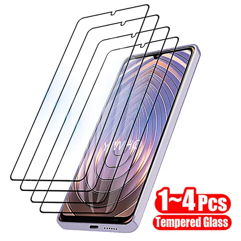 1-4pcs Protective Glass for Redmi A4 A3 A2 A1+ Plus Screen Protectors Tempered Glass Full Cover Film on Red Mi A 4 3 2 1 Plus