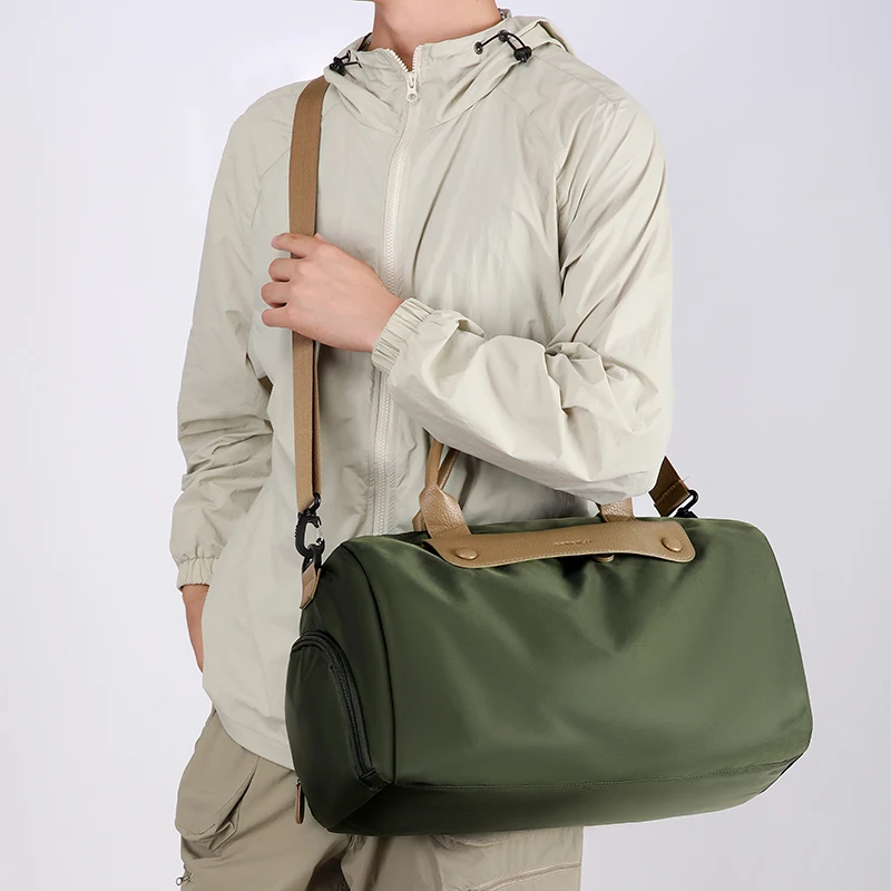 

New Causal Nylon Large Capacity Travel Bags for Women Personality Solid Color Retro Super Cool Versatile Crossbody Bags