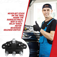 12V Winch Control Relay Winch Solenoid Contactor Motor Reversing Solenoid Switch for Number 214-1231-A11 214-1231-A6