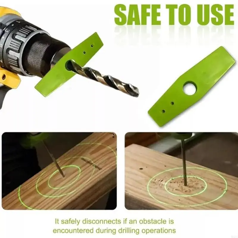 Drill Hole Position Locator With LED Light Drill Positioning Tool Drill Guide M68E