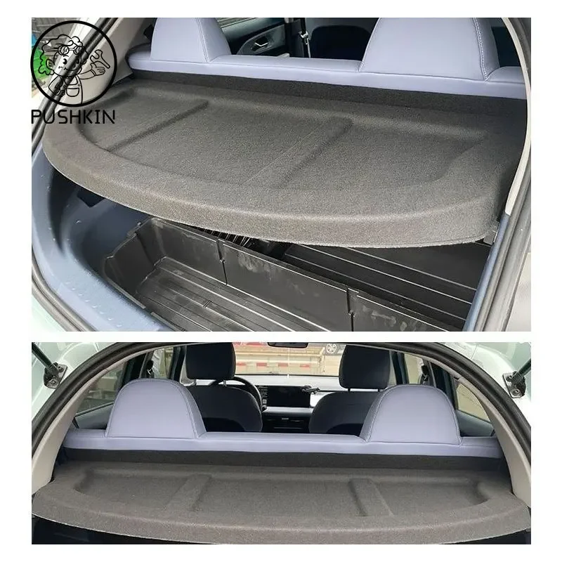 For geely Geometry E 2021 2022 2023 Auto Parts Trunk Privacy Cargo Cover Retractable Waterproof Cargo Cover car unik accessories