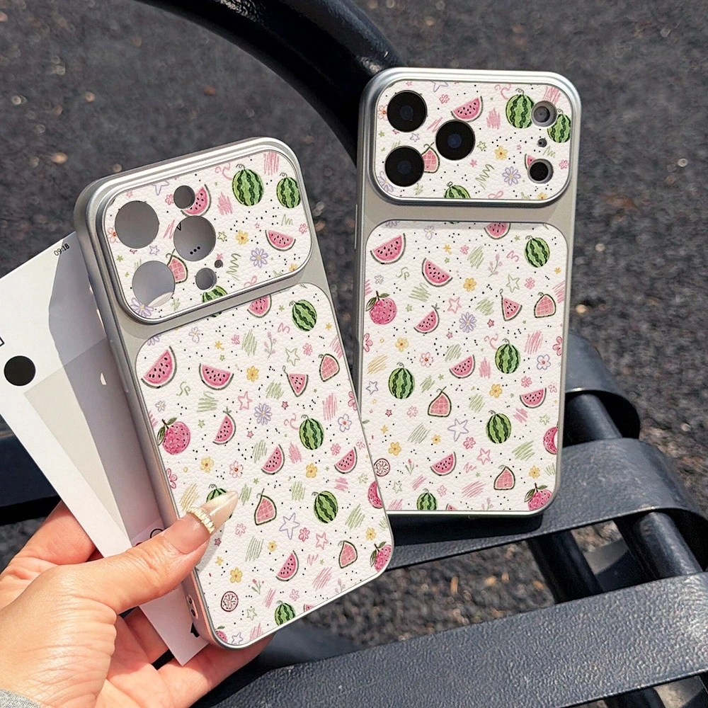 เคสโทรศัพท์หนังลายผลไม้แตงโมฤด - Phone Cases Leather บทวิจารณ์และราคา