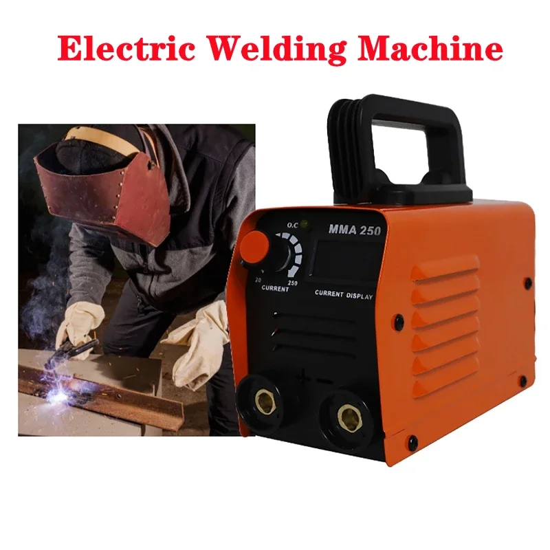 220V 20-250A DC Inverter Arc Electric Welding Machine Welder for Home Beginner Welding Working Electric Working Weld Equipment