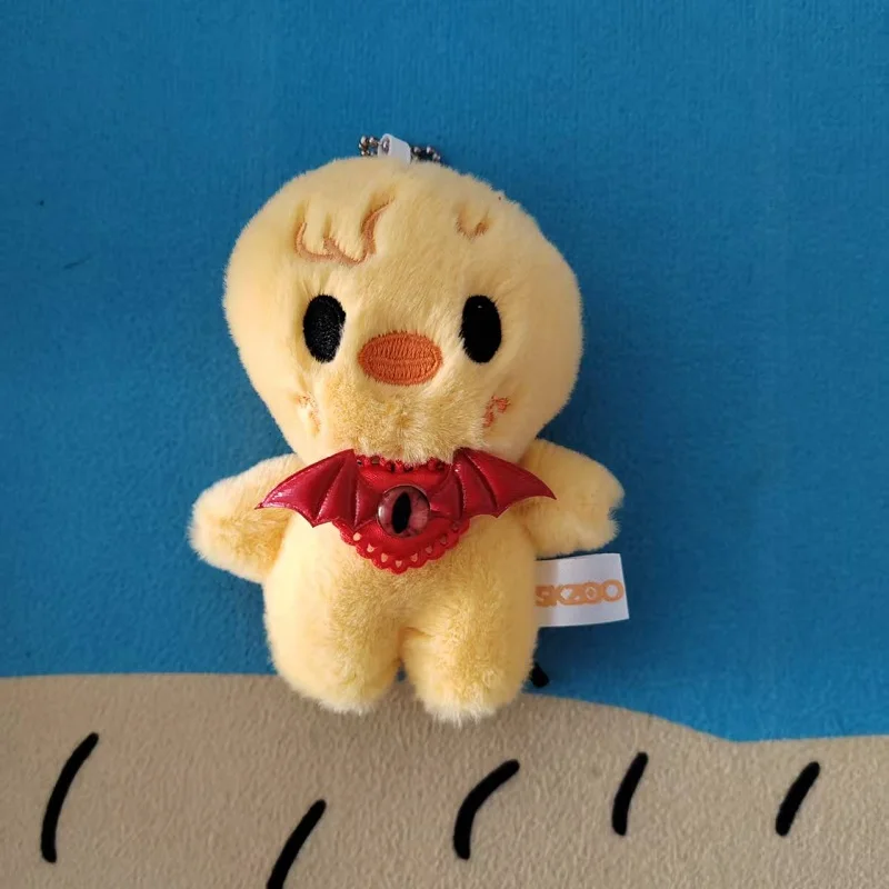 جديد SKZ الكورية موجة StrayKids أفخم دمية المفاتيح فانغ كان لي Longfu نفس الكرتون الطرفية أفخم دمية لعبة قلادة مروحة هدية