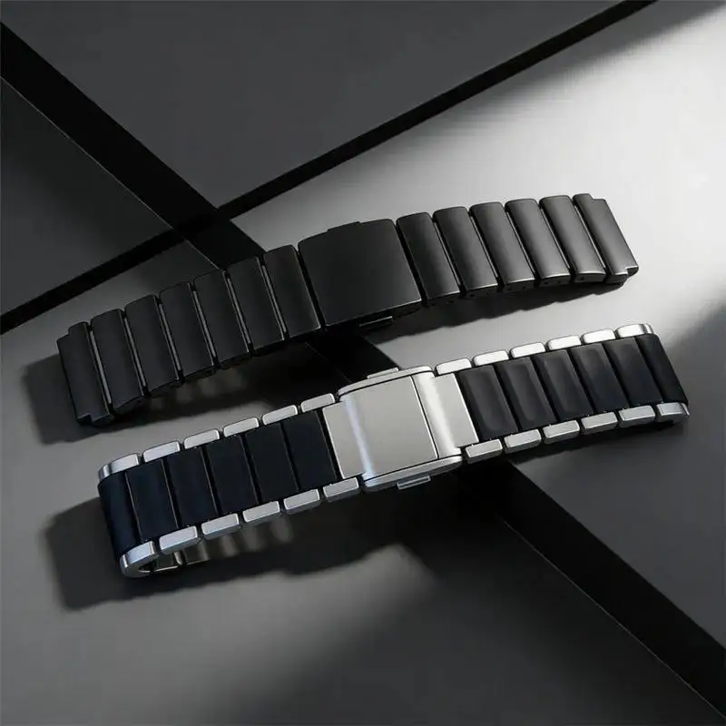 PC Case + Metal Strap for Redmi Watch 6/5/4 3Active 5Active 3Lite 3Active for Xiaomi Mi Band 9 Pro 8 Pro Replaceable Wristband view 5