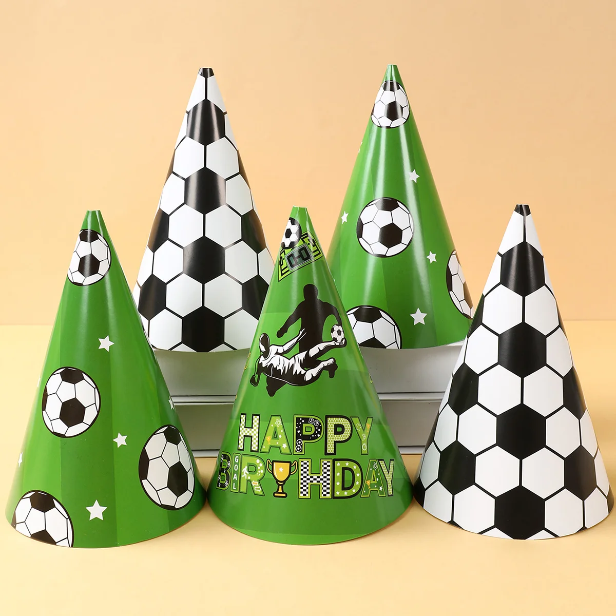 Soccer Birthday Decoration Disposable Tableware Soccer Party Paper Plates Napkins Football Themed Birthday Baby Shower Decor