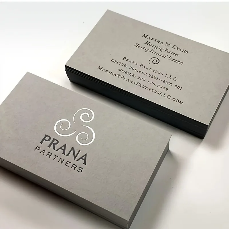 200pcs Embossed Personalized Business Cards - 500gsm Soft Cotton Paper, Custom Logo for Professional Identity