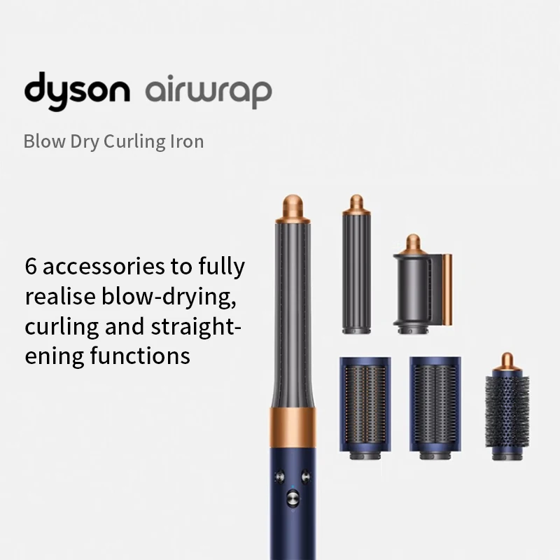 Dyson Blow Dry Curling Iron HS05 Straightening Comb Smooth Anti-frizz Curly Straight Dual Purpose 220V