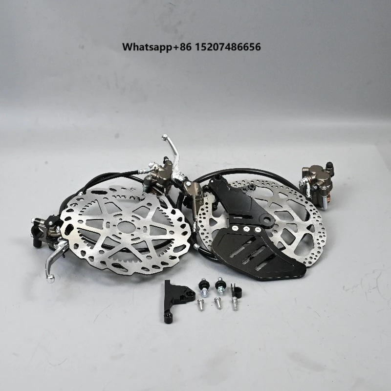 Bee Front/Rear Single Caliper Brake System 6061 Aluminum Bracket Disc for Light Bee/E Ride Pro SS 2.0