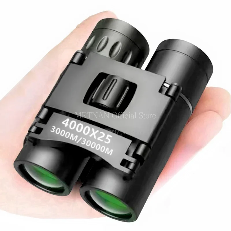

4000X25 Zoom Telescope Professional BAK4 HD Powerful Binoculars Long Range Portable Outdoor Folding FMC Binocular Camping Travel