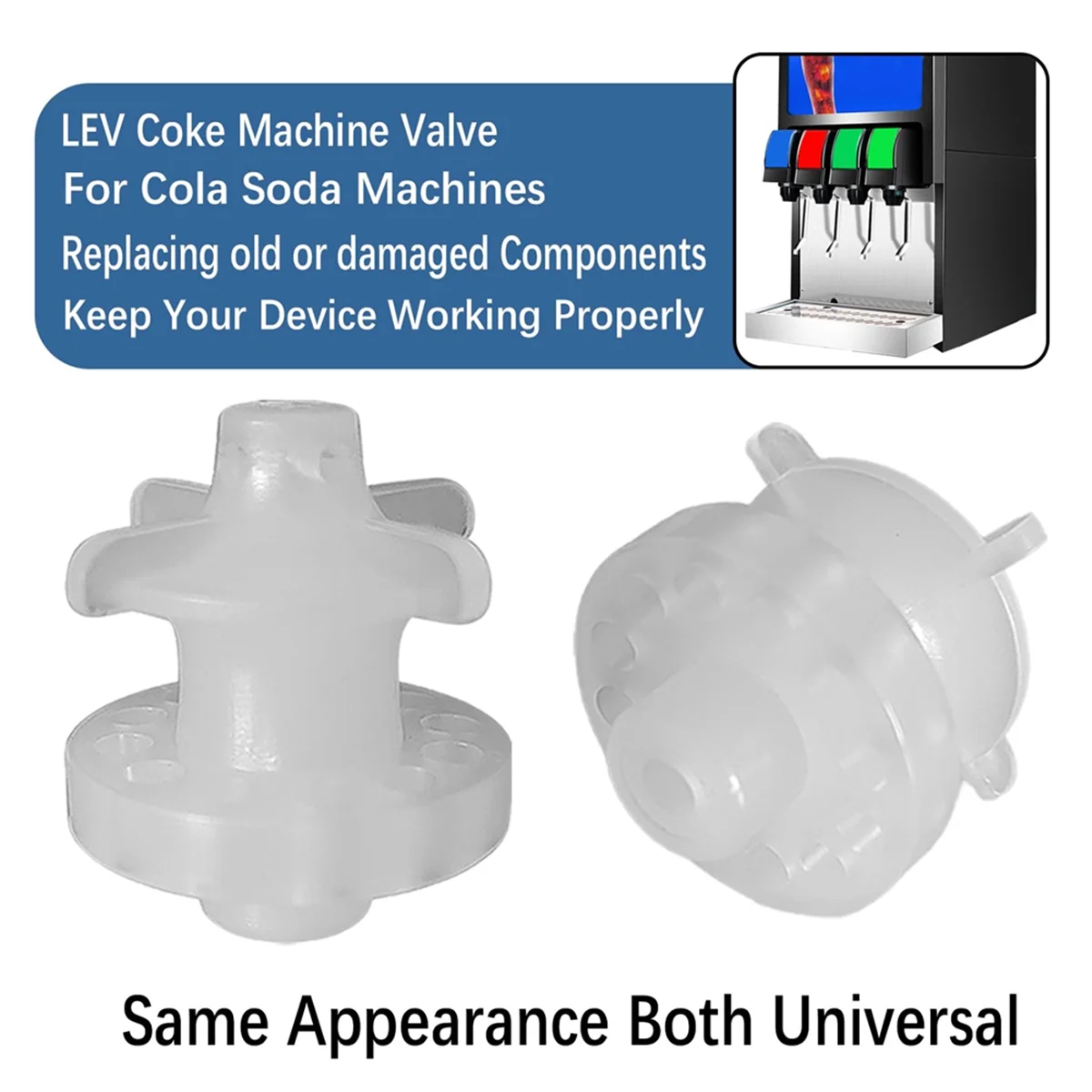 FZFZ 4 個 LEV ソーダコークバルブ 3.0 ディフューザー内部ミキサー、機械交換修理バルブアセンブリ 28368