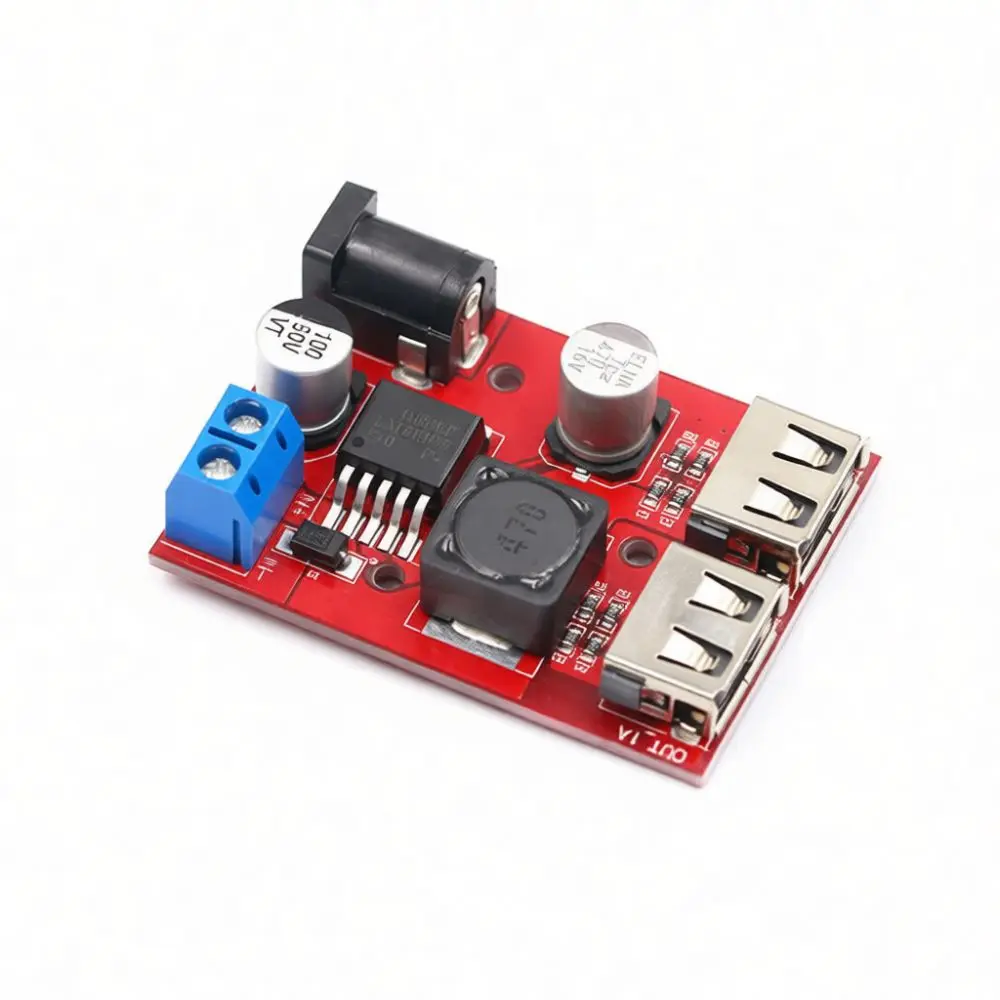 Step Down Module DC DC Converter 9V 12V 24V 36V To 5V 3A Voltage Regulator Board Stabilizer For Electronic Project Solar Car