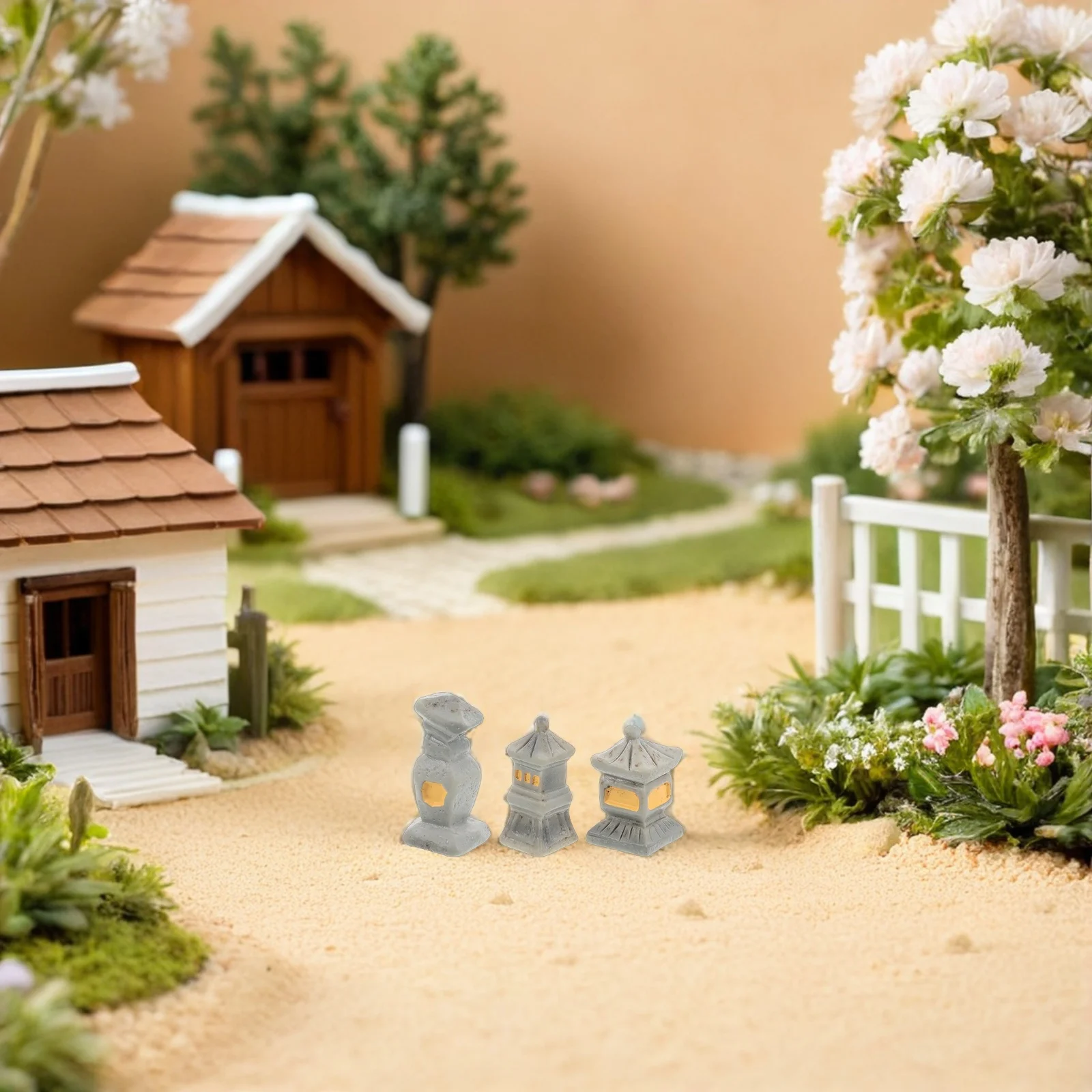 

Micro Landscape Decoration Stones Size 20-40mm Natural Texture Great for Mini Garden Decoration Terrarium Supplies