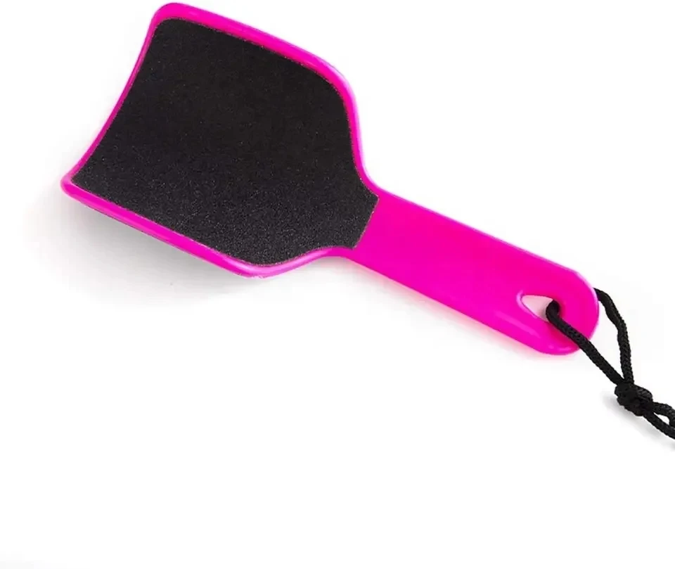 1 шт., профессиональная высококачественная U-образная наждачная бумага, пластиковая пилка для ног, средство для удаления мозолей, профессиональный скруббер для ног, маникюрный инструмент