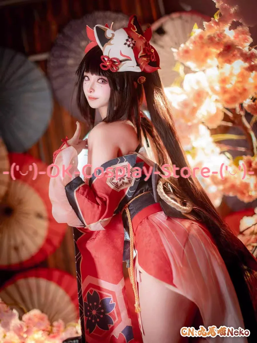 Gioco Honkai Star Rail Hanabi Costume Cosplay Donna Abito da festa carino Uniformi di carnevale di Halloween Abbigliamento anime Realizzato su misura