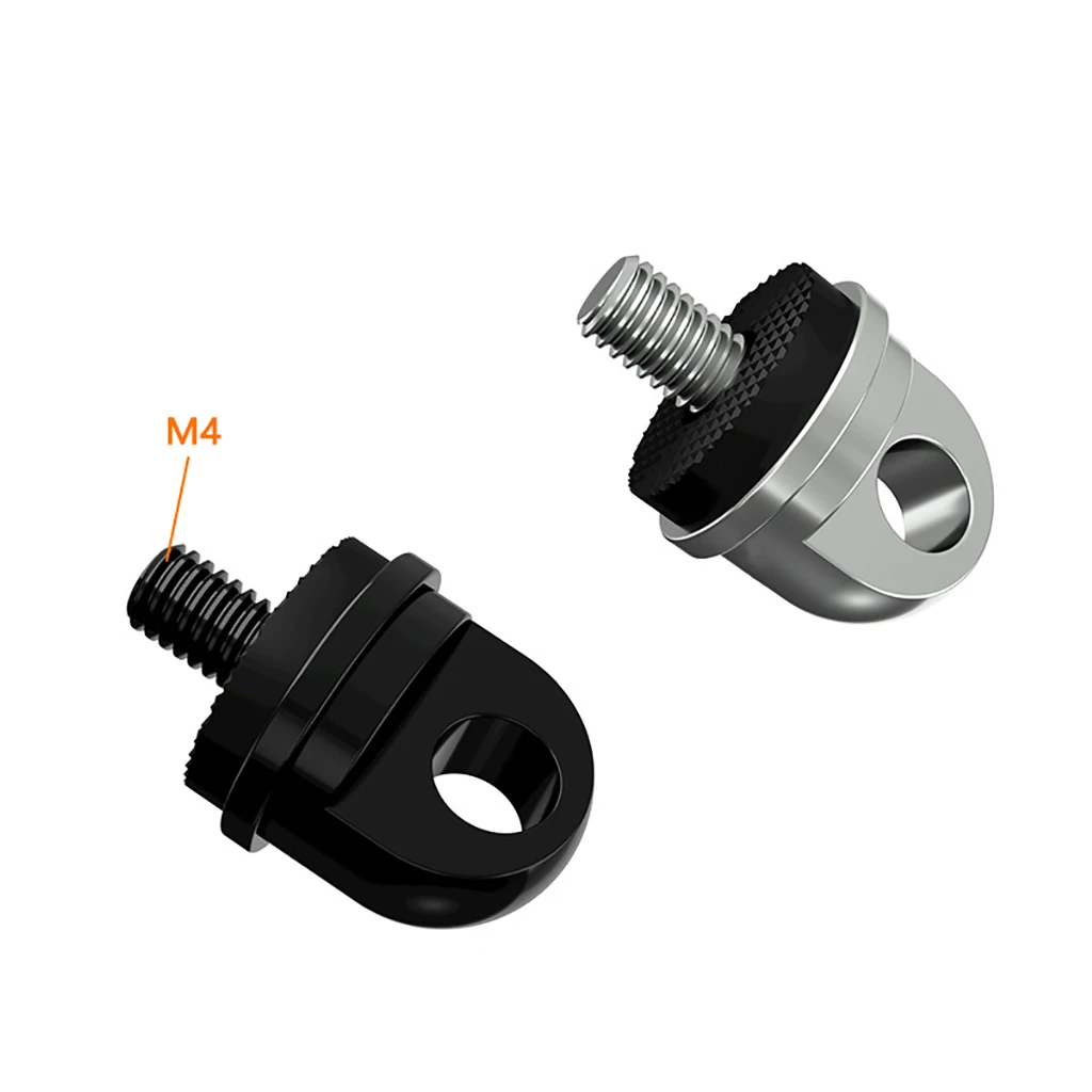 2 Stück M4 Handschraube Schnellspannschraube für DJI RC Drone Bildschirm Fernbedienung Schultergurt Lanyard Schrauben – Detail 9