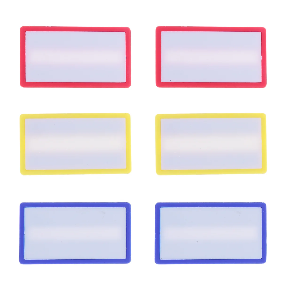 18 Pcs Magnetic Whiteboard for Fridge Refrigerator Particle Label Supplies Writable Buckle Nail