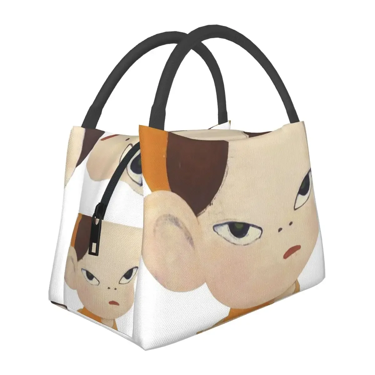 Yoshitomo Nara Lunch Bags Insulated Bento Box Waterproof Lunch Tote Picnic Bags Cooler Thermal Bag for Woman Girl Work