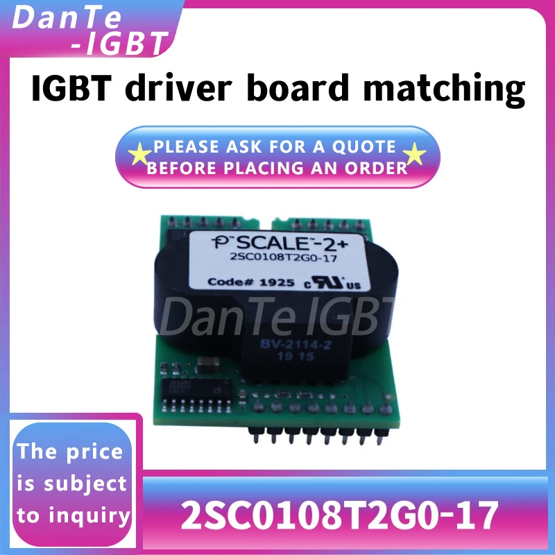 

2SC0108T2G0-17 IGBT новый модуль высокой мощности 2SC0108T2G0 плата драйвера, соответствующая оригинальной точке