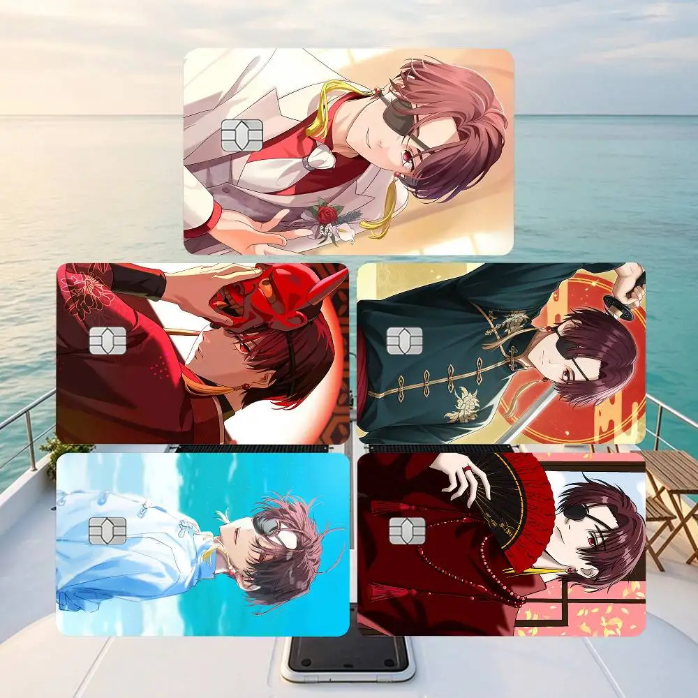 Hayato Suo W-WIND BREAKER  Credit Card HD Stickers Game Card Decal Small Chip Waterproof Sticker Gift