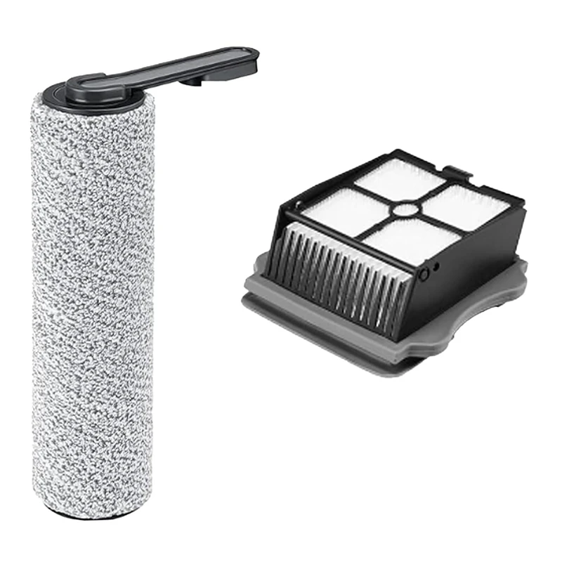 بكرات فرشاة بديلة ومرشحات HEPA للمكنسة الكهربائية اللاسلكية Tineco Floor ONE S5/Floor One S5 Pro 2