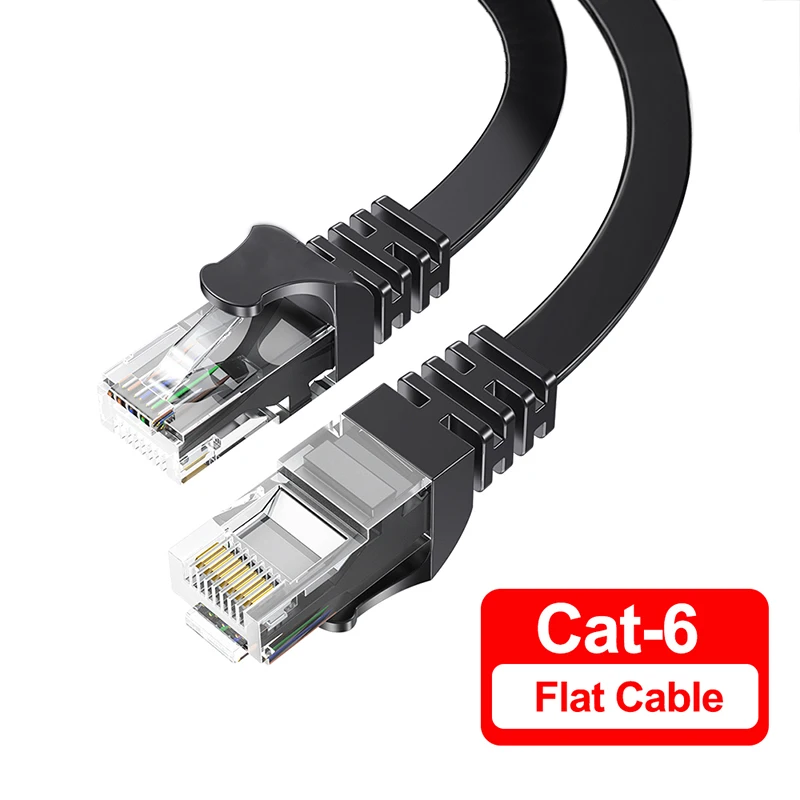 Cat6 Ethernet Cable  Gigabit High Speed 1000Mbps Internet Cable RJ45 Shielded Network LAN Cord for Laptop Router PC PS5 4 3 Xbox