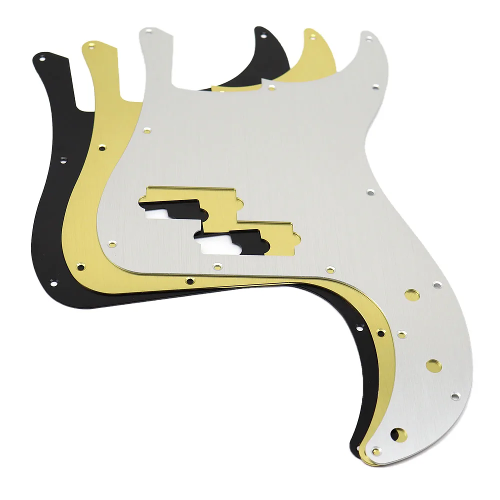 

1pcs Guitar Pickguard Metal Electric Guitar Pickguard Scratch Plate For Precision Bass PB Bass Guitar Part 13 Holes