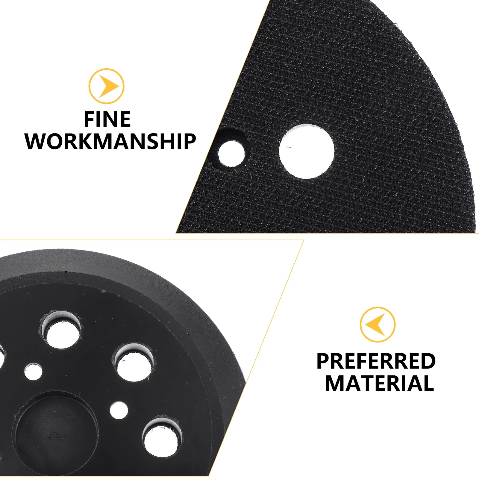 

Electric Polishing Disc Sander Pad Hook Eye Sandpaper Backing Sanding Pu Foam Pads