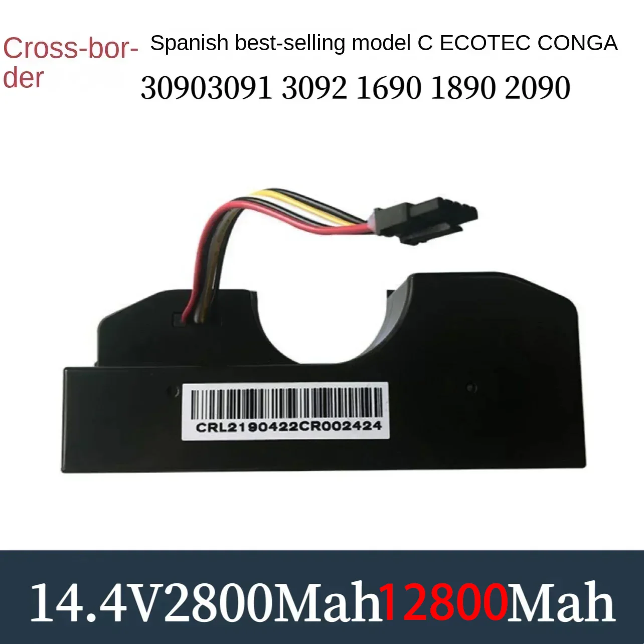 بطارية Conga 3090 Cecotec لاستبدال CONGA 3091 3092 1690 2090 6800mAh 14.4V جهاز آلي لتنظيف الأتربة اكسسوارات قطع الغيار