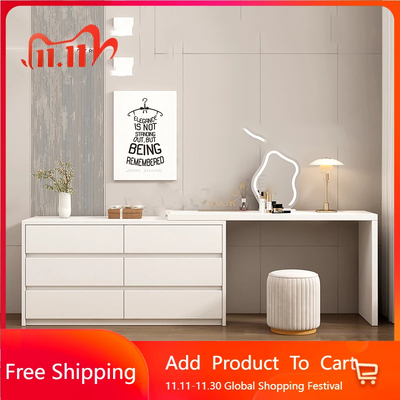 

Luxury Drawers Vanity Table Bedroom Storage Mode Rn Closets Dressing Table Cosmeticsvintage Comoda Pra Quarto Trendy Furniture