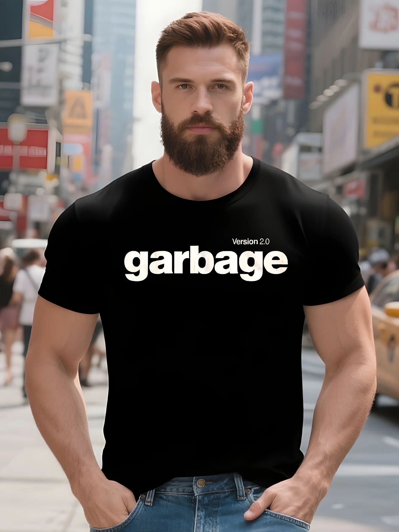 

Рубашка Garbage Version 2.0 1998, Северноамериканский тур