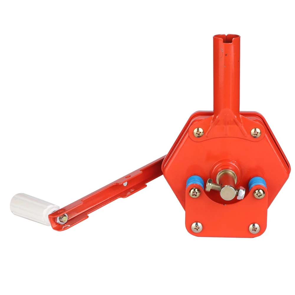 

Manual Film Coiler Device Greenhouse Side Top Film Coiling Machine for Agriculture