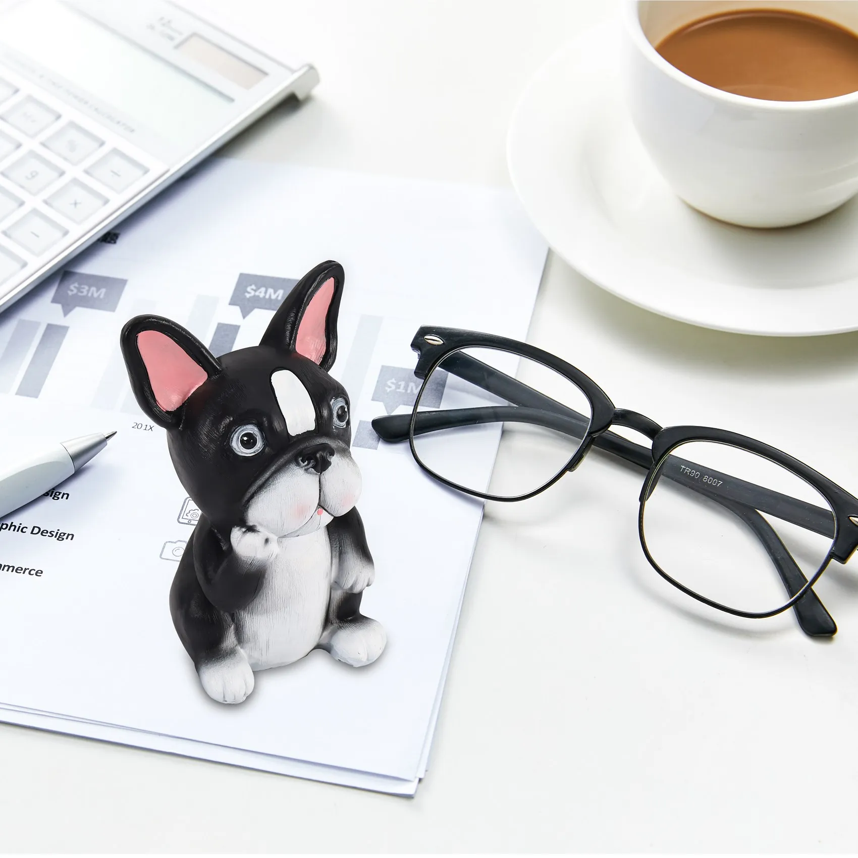 

Подставка для очков ABMH-Puppy Dog: Держатель для очков и солнцезащитных очков с милым дизайном в виде животного, подарок