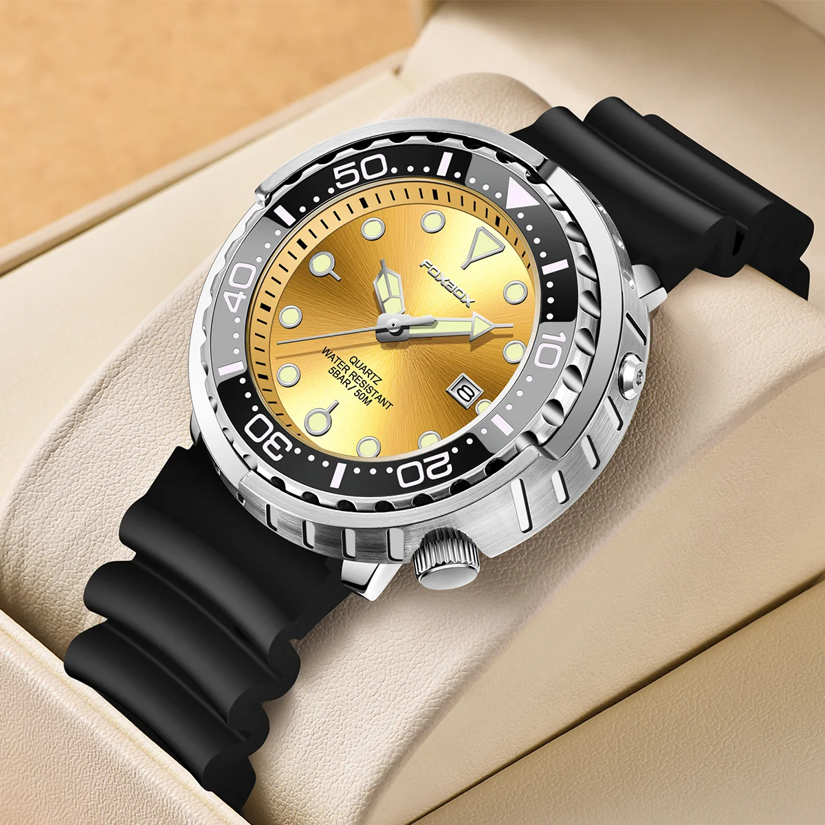 LIGE Luxury Mens Watch Outdoor Sports Calendar Quartz Watches Fashion Soft Silicone Business Watches for Men Waterproof Clock