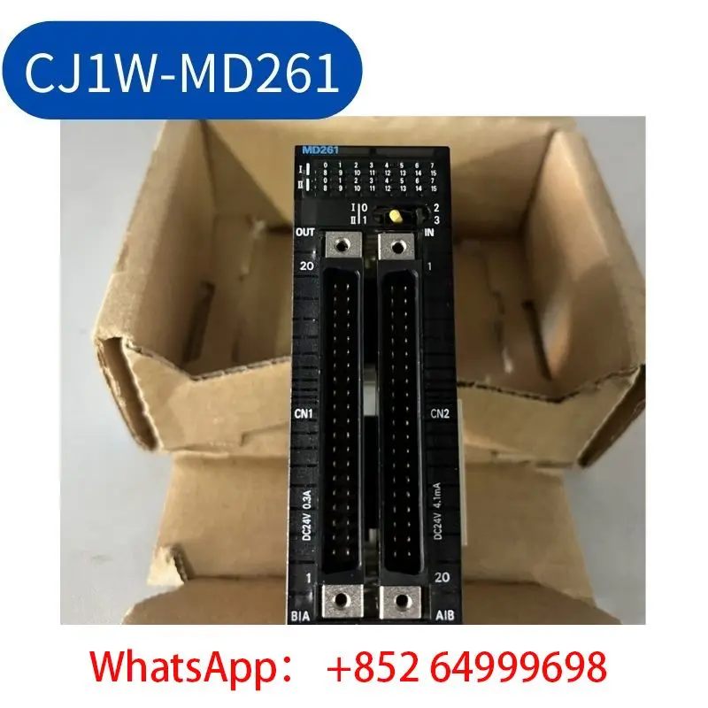 

second-hand CJ1W-MD261 PLC module tested ok