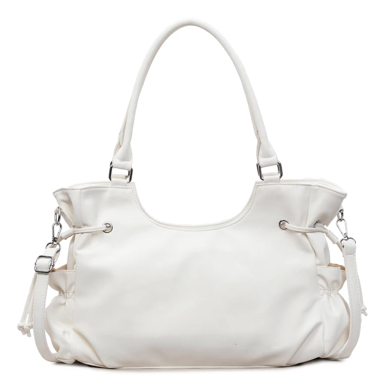 

Винтажная вместительная сумка-тоут для женщин, новая модель из мягкой искусственной кожи, модная повседневная сумка для поездок, женская сумка через плечо на молнии