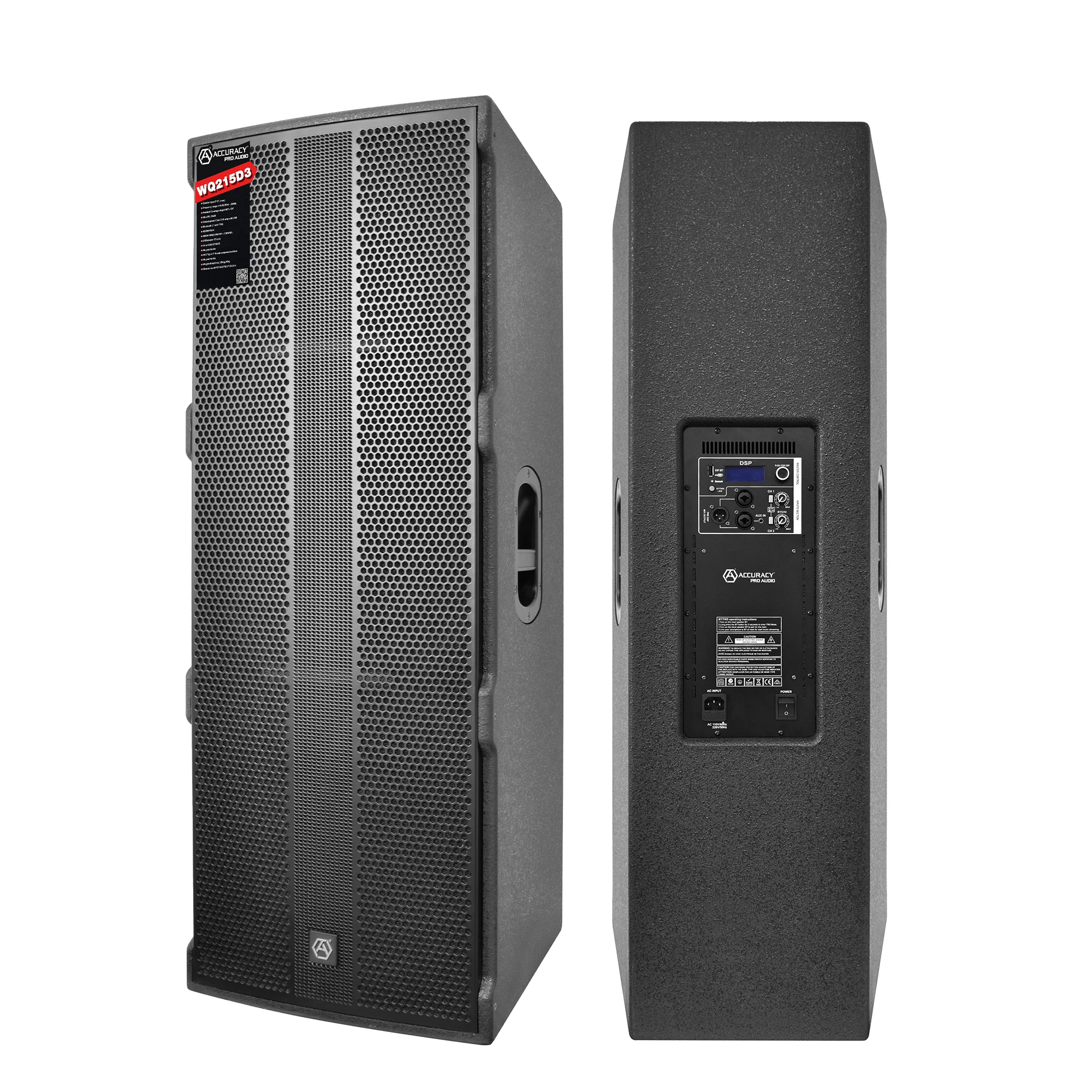 

WQ215D3-4.1K 700W 15-inch Bluetooth speaker Professional active outdoor powered speaker