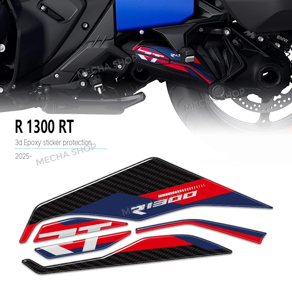 

Motorcycle Accessories for R 1300 RT 2025 - 2026 3D Epoxy Resin Sticker Swingarm Protection Kit