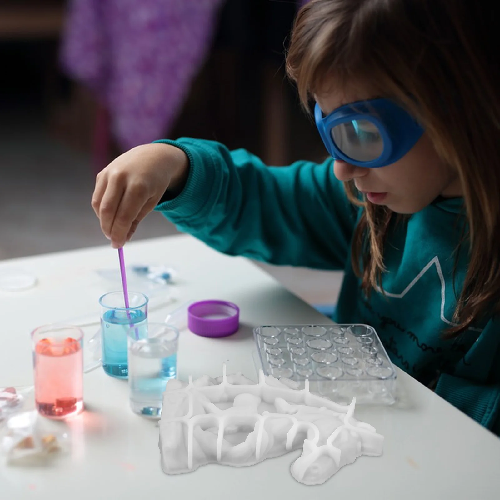 

Silicone Horse-Shaped Mold Durable Flexible DIY Epoxy Casting Mold Table Decor Crafts Supplies Resin Horse Sculpture