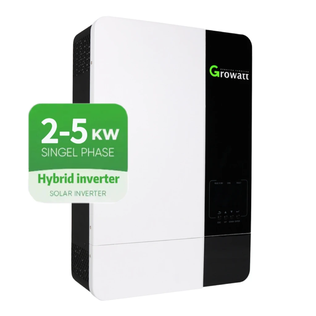 Growatt SPF 5000ES High Frequency Hybrid Solar Inverter 48v 3Kw 5Kw 5.5Kw 5000w 10Kw 12Kw On Off Grid Solar Inverter Price