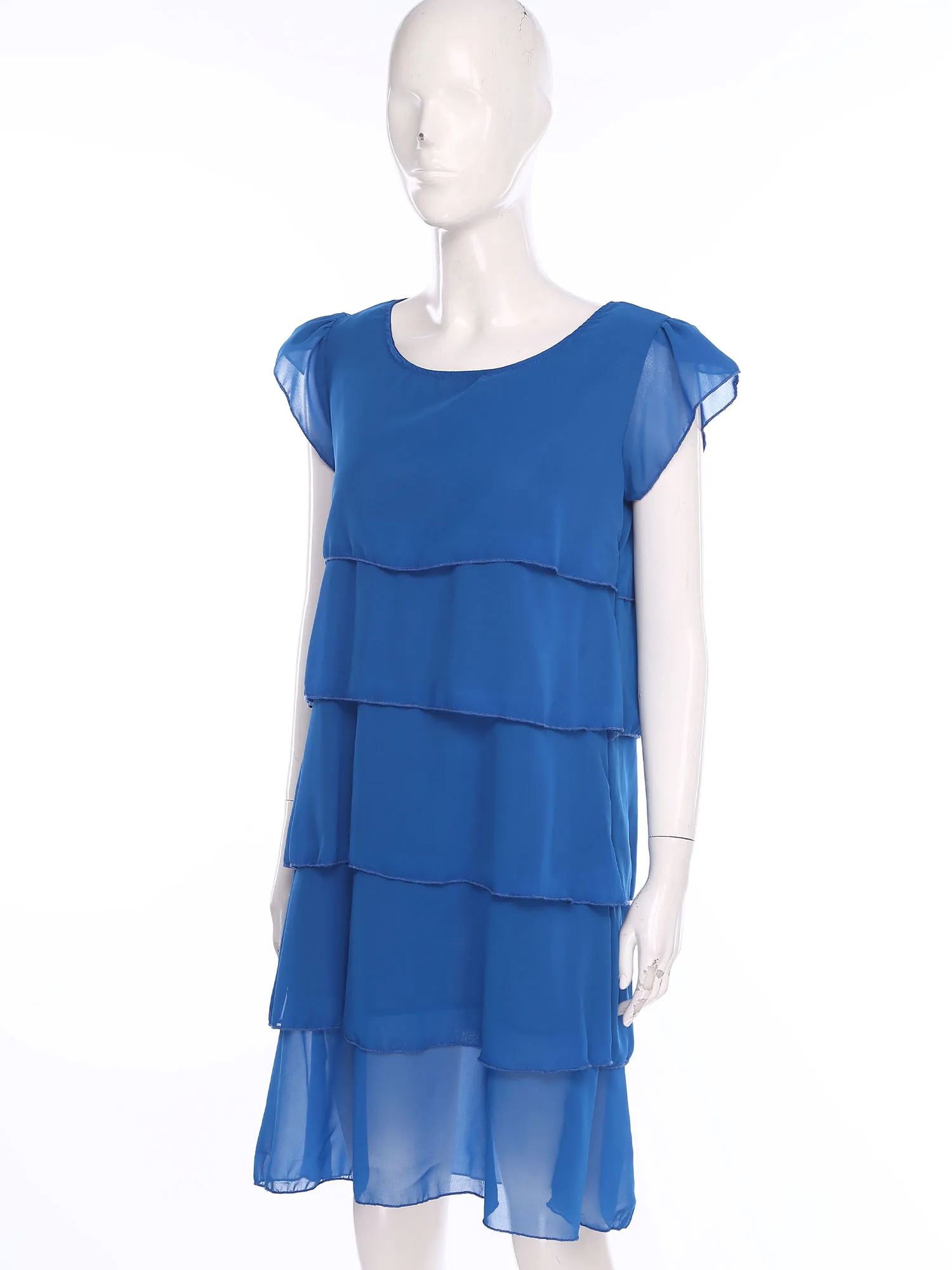 Women Chiffon Tiered Summer Dress Cocktail Dress Elegant Party Dresses Pageant Commute Special Occasions Casual Woman's Clothes