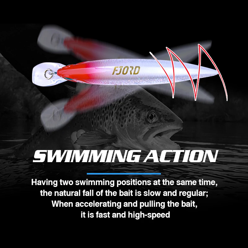 FJORD Heavy Minnow 90S 40g 50g Saltwater Sea Fishing Lure