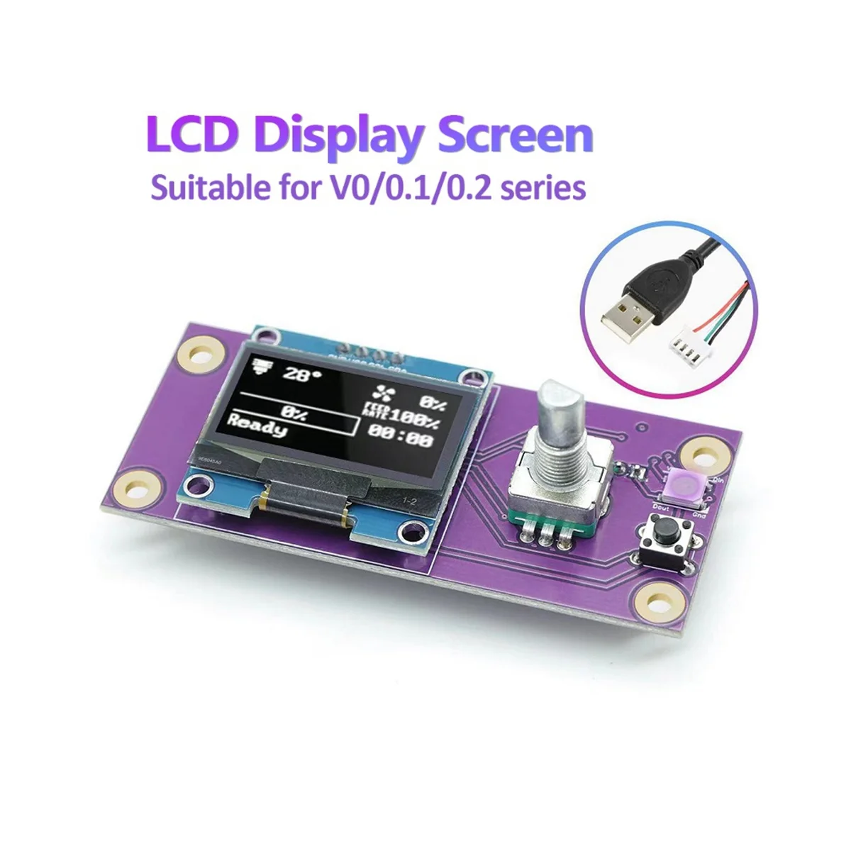 1.3 Inch OLED Display for / RGB Light Smart Display for Voron V0 V0.1 V0.2 3D Printer Accessories