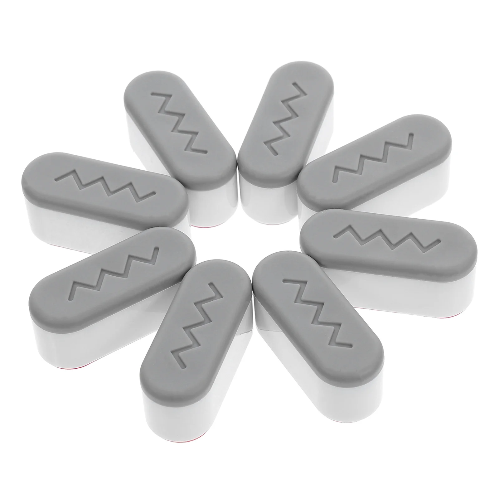 

8Pcs Toilet Seat Bumper Stopper Pads Rubber Buffer for Universal Lid Fit Shockproof Silent Operation Toilet Seat Stabilizer Kit