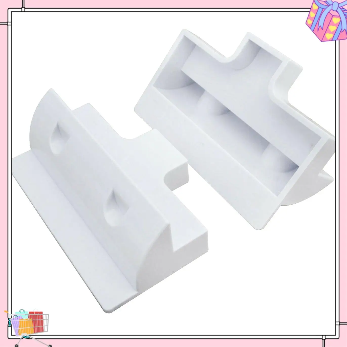 

A77T-2 Pcs Solar Panel Side Mounting Bracket Kit For Caravan Yacht Boat Rv