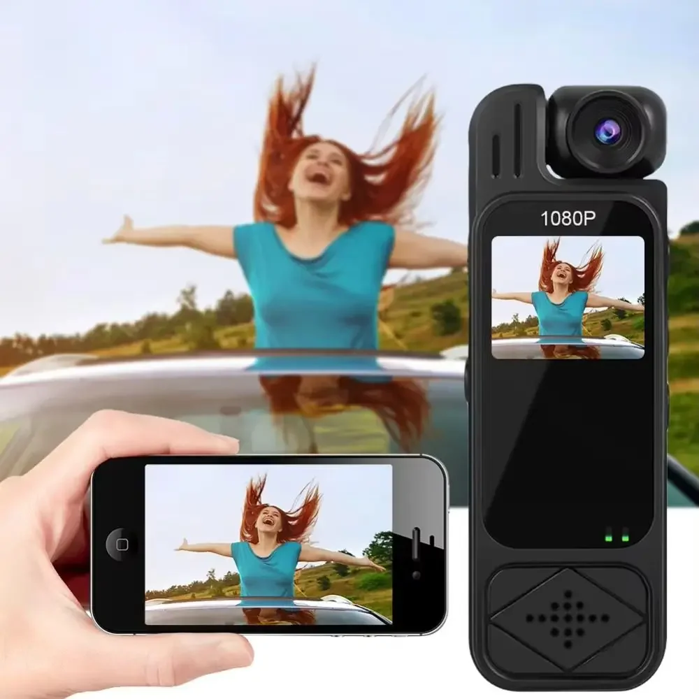 HD 1080P Portable Digital Video Recorder With Screen Infrared Night Vision 1080P Mini Camera Audio Recording Video Recording