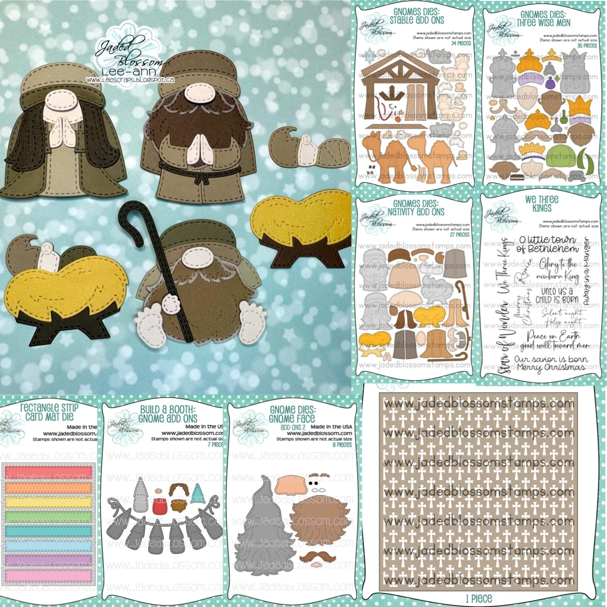 

December 2025 House Kings Wise Men Dwarf Sheep Camel Metal Cutting Dies Clear Stamps Stencil for DIY Scrapbook Diary Decoration