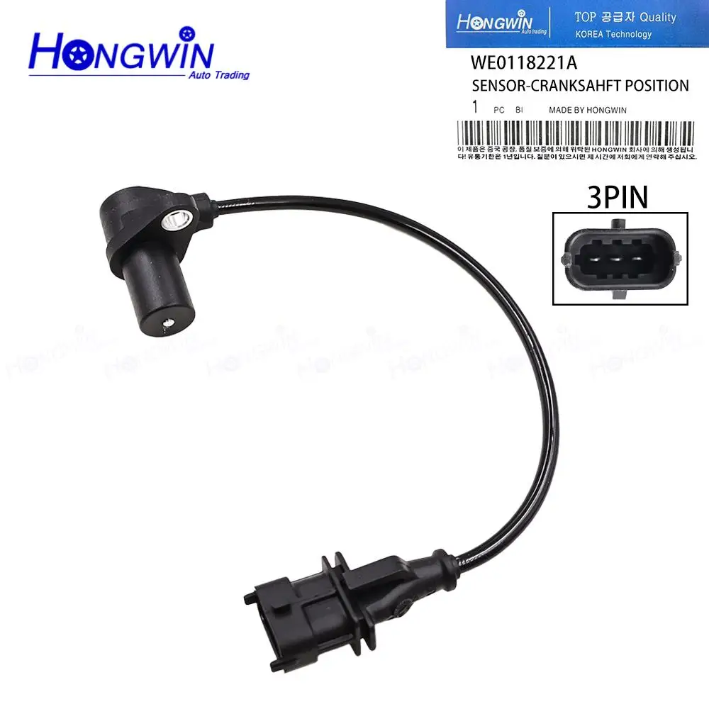 Sensor de posição do virabrequim, WE0118221A 0281002729 0281002410 para FORD CARGO C F-250 3.9 AGRALE MA MT 12.0 IVECO EUROCARGO